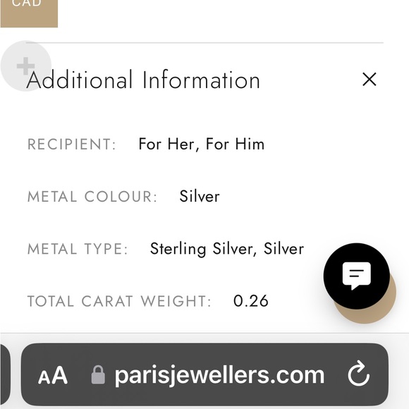 NIB Silver Diamond Cross Hoop Earrings - Picture 4 of 5